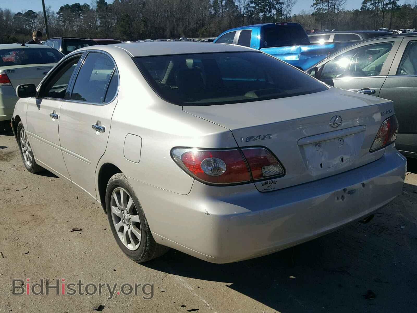2003 LEXUS ES300 - VIN: JTHBF30G836017845 - Фото 3