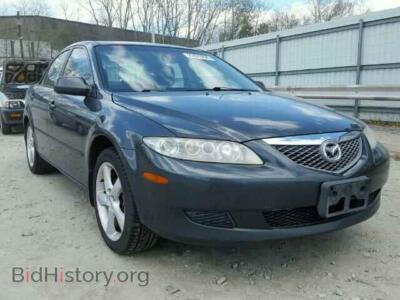 2005 Mazda 6 MAZDA6I, gray — VIN 1YVHP80C255M24730, Copart