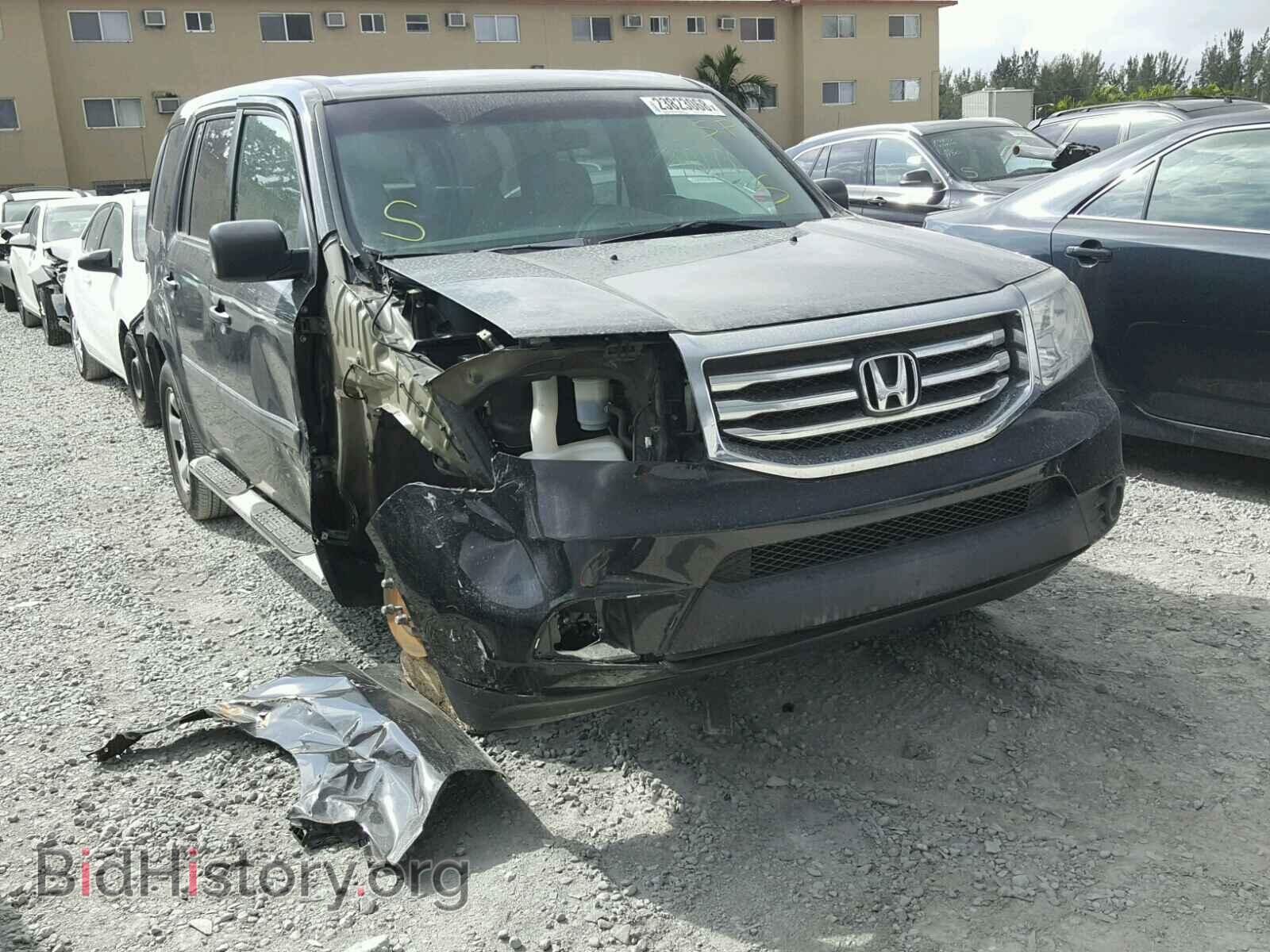 Фотография 5FNYF3H21EB004611 - HONDA PILOT 2014