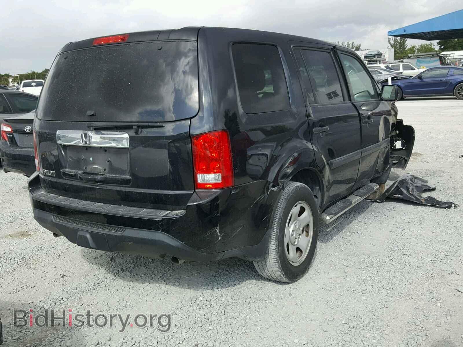 2014 HONDA PILOT - VIN: 5FNYF3H21EB004611 - Фото 4