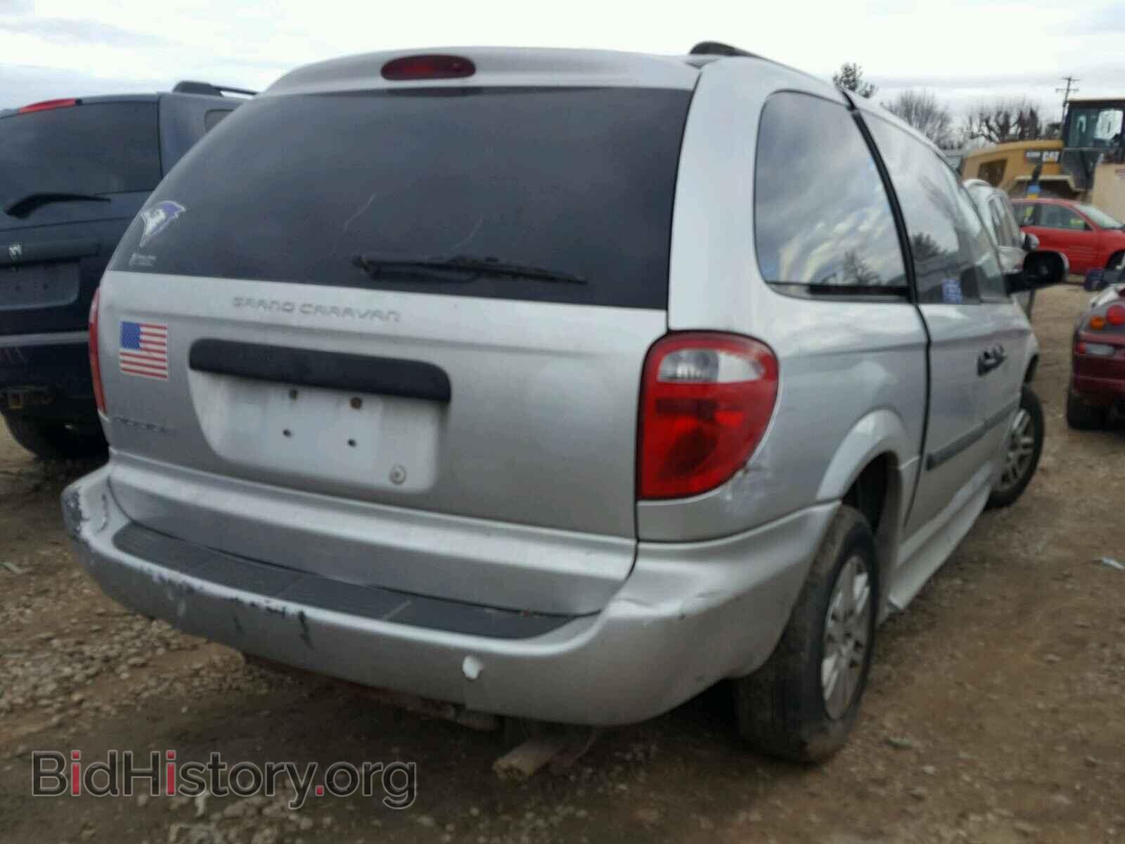 2007 DODGE CARAVAN - VIN: 1D4GP24R57B255131 - Фото 4