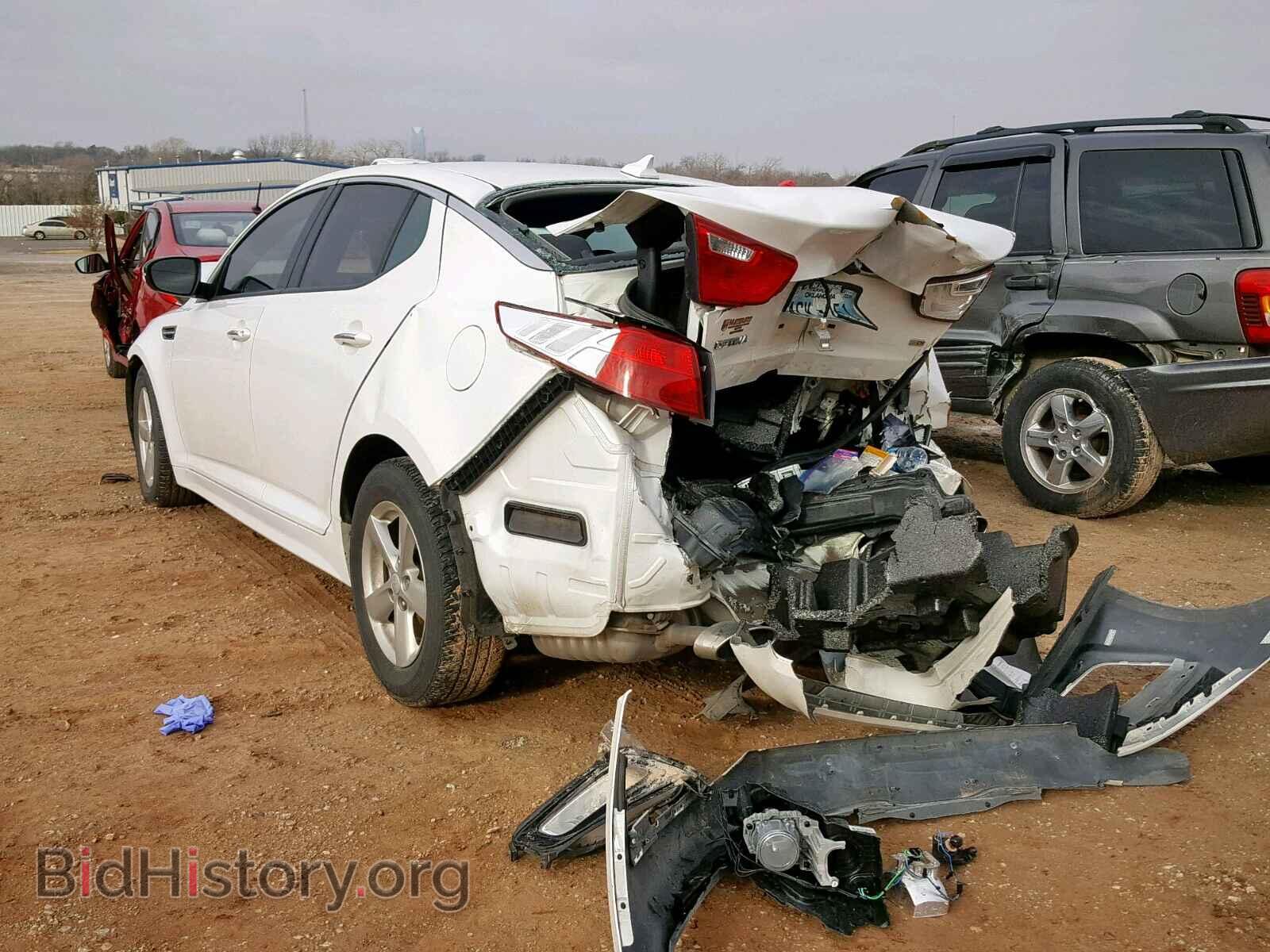 2015 KIA OPTIMA - VIN: KNAGM4A76F5635769 - Фото 3