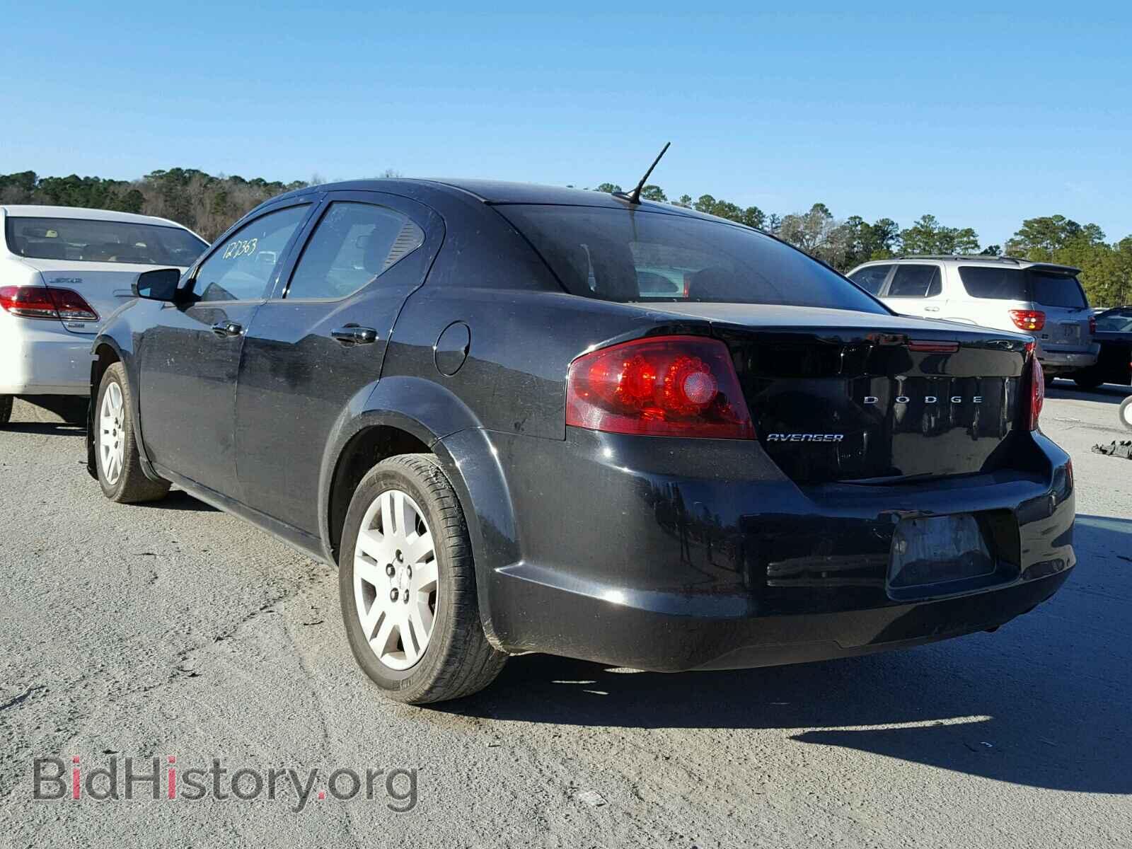 2012 DODGE AVENGER - VIN: 1C3CDZAB1CN109441 - Фото 3
