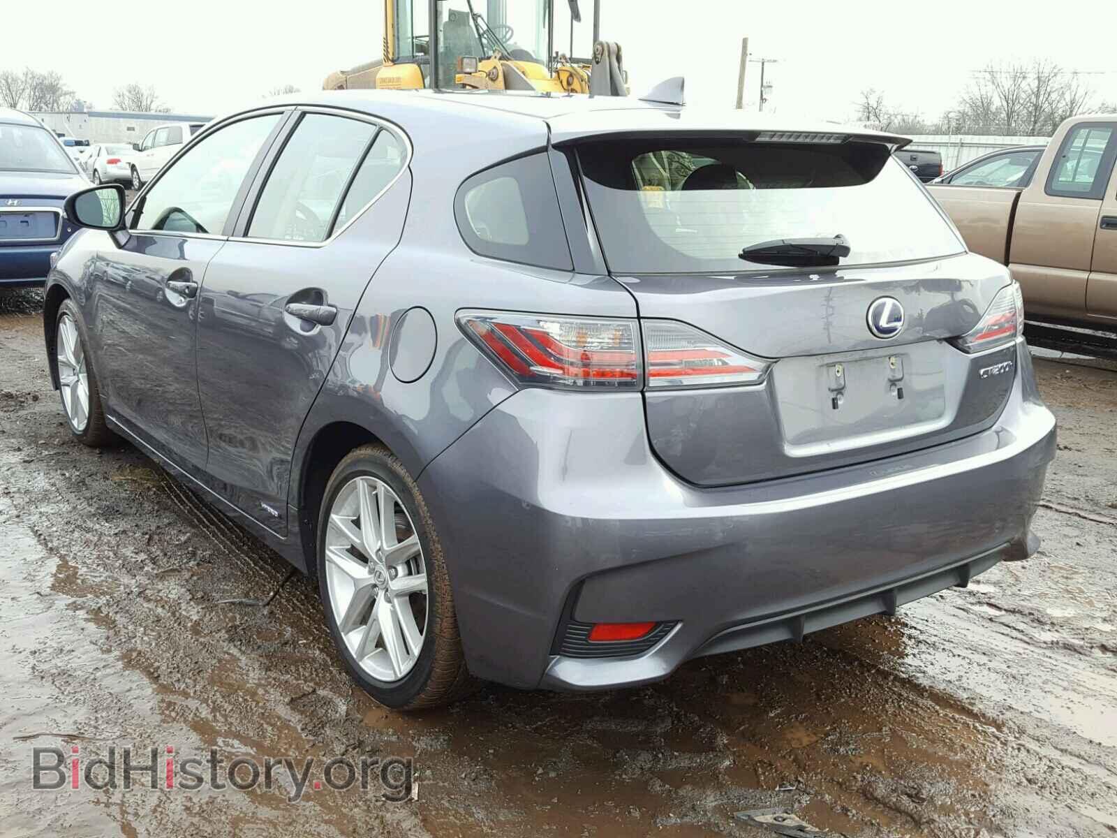 2014 LEXUS CT 200 - VIN: JTHKD5BH8E2186541 - Фото 3