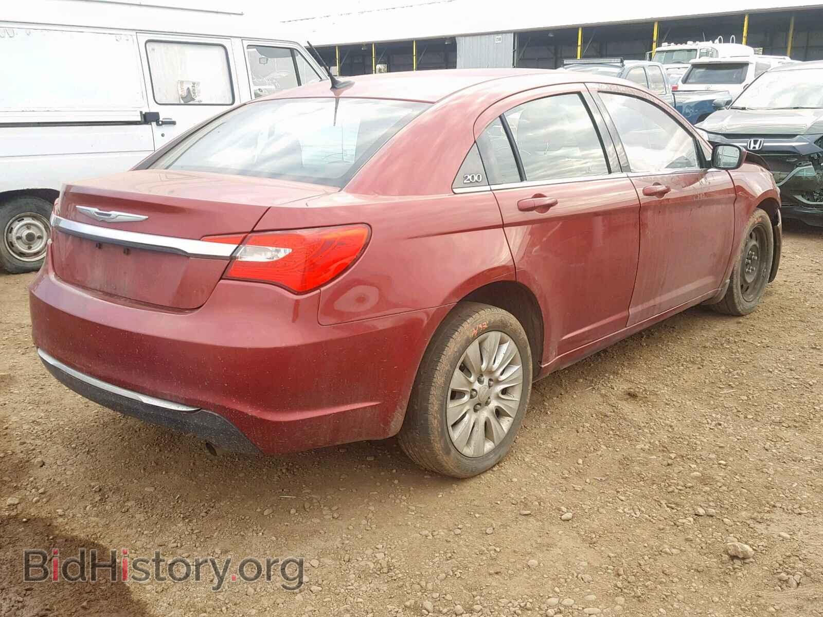 2014 CHRYSLER 200 - VIN: 1C3CCBAB4EN170697 - Фото 4