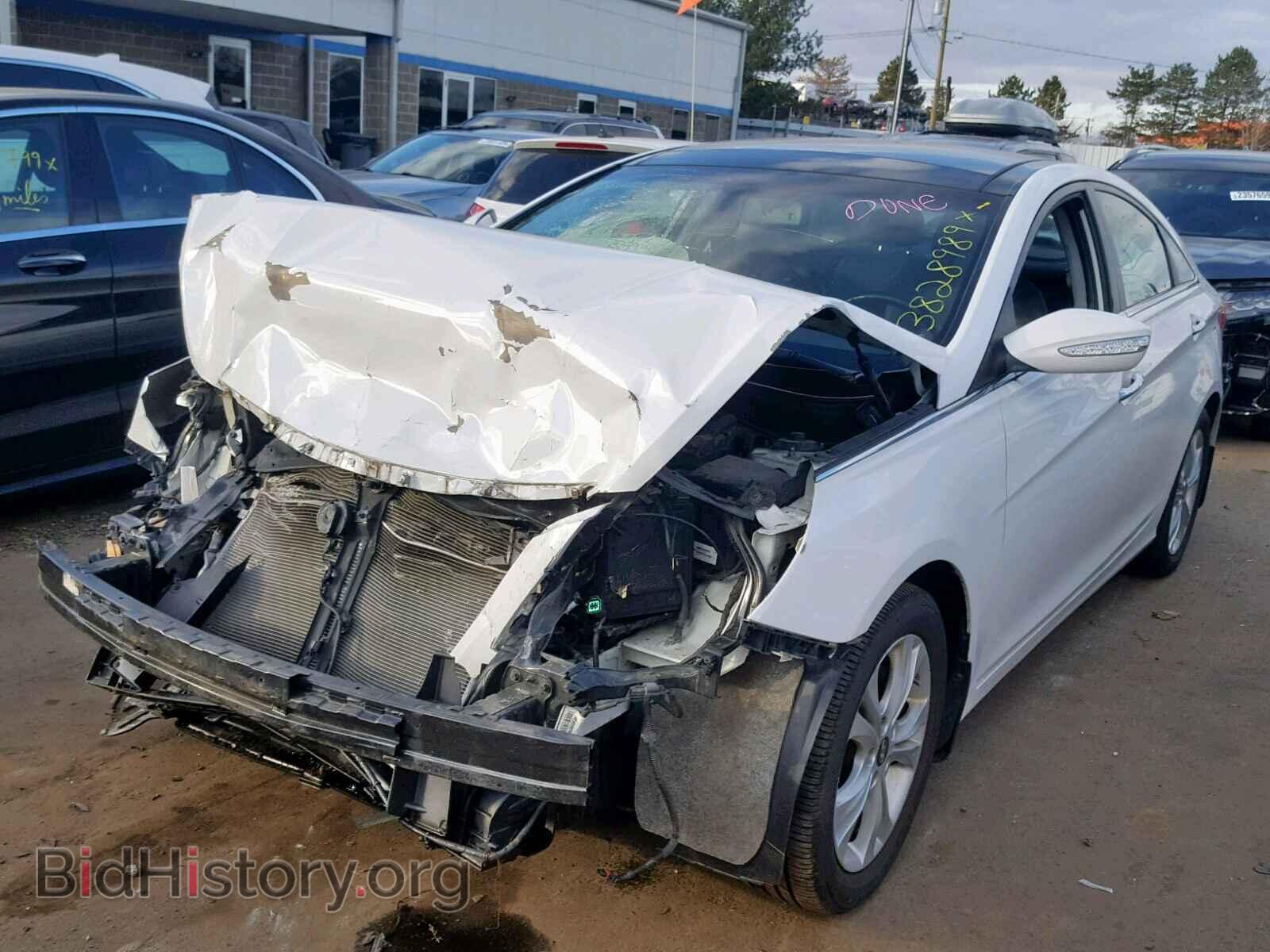 2012 HYUNDAI SONATA - VIN: 5NPEC4AC7CH414333 - Фото 2