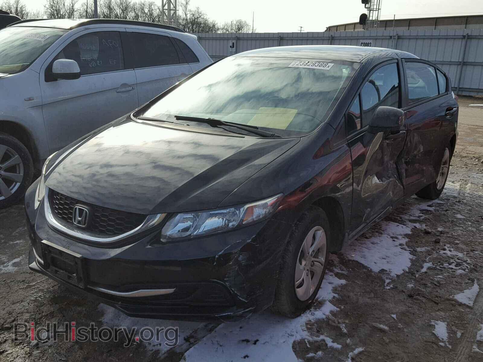 2013 HONDA CIVIC - VIN: 19XFB2F50DE067701 - Фото 2