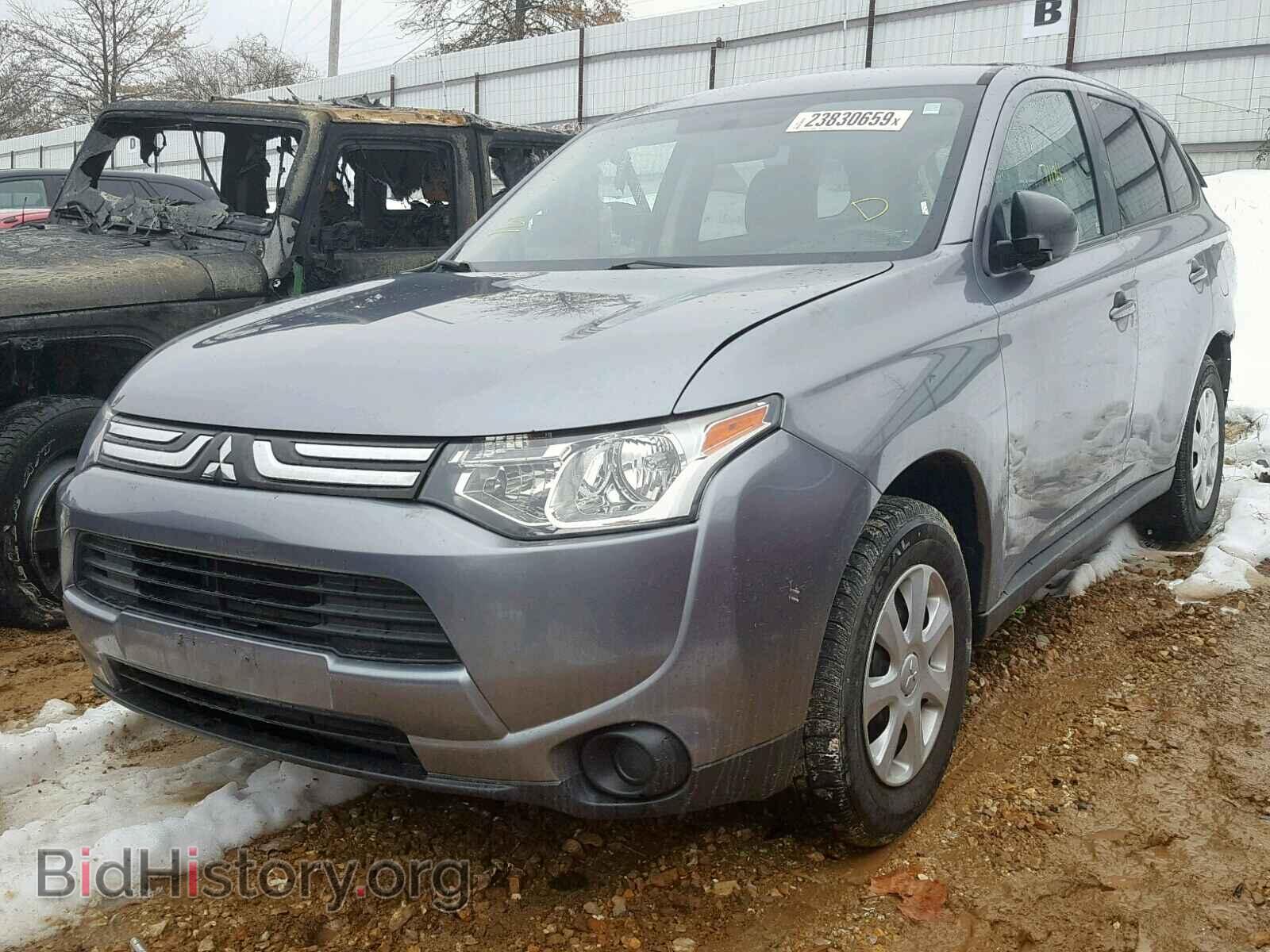 2014 MITSUBISHI OUTLANDER - VIN: JA4AD2A37EZ014276 - Фото 2