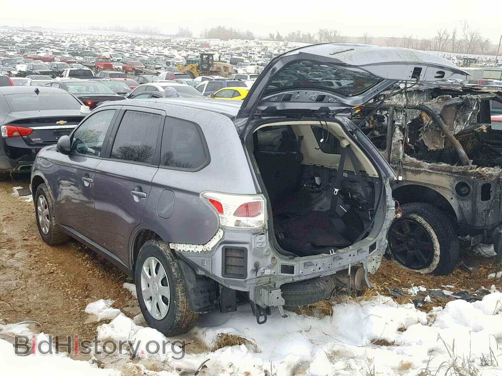 2014 MITSUBISHI OUTLANDER - VIN: JA4AD2A37EZ014276 - Фото 3