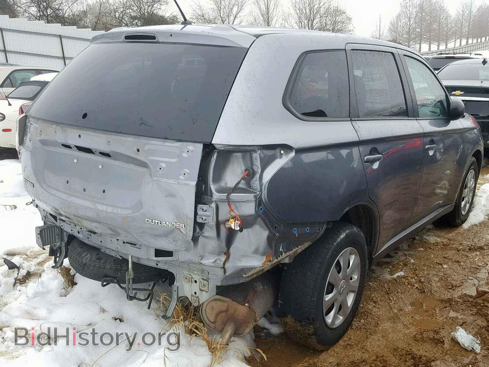 2014 MITSUBISHI OUTLANDER - VIN: JA4AD2A37EZ014276 - Фото 4