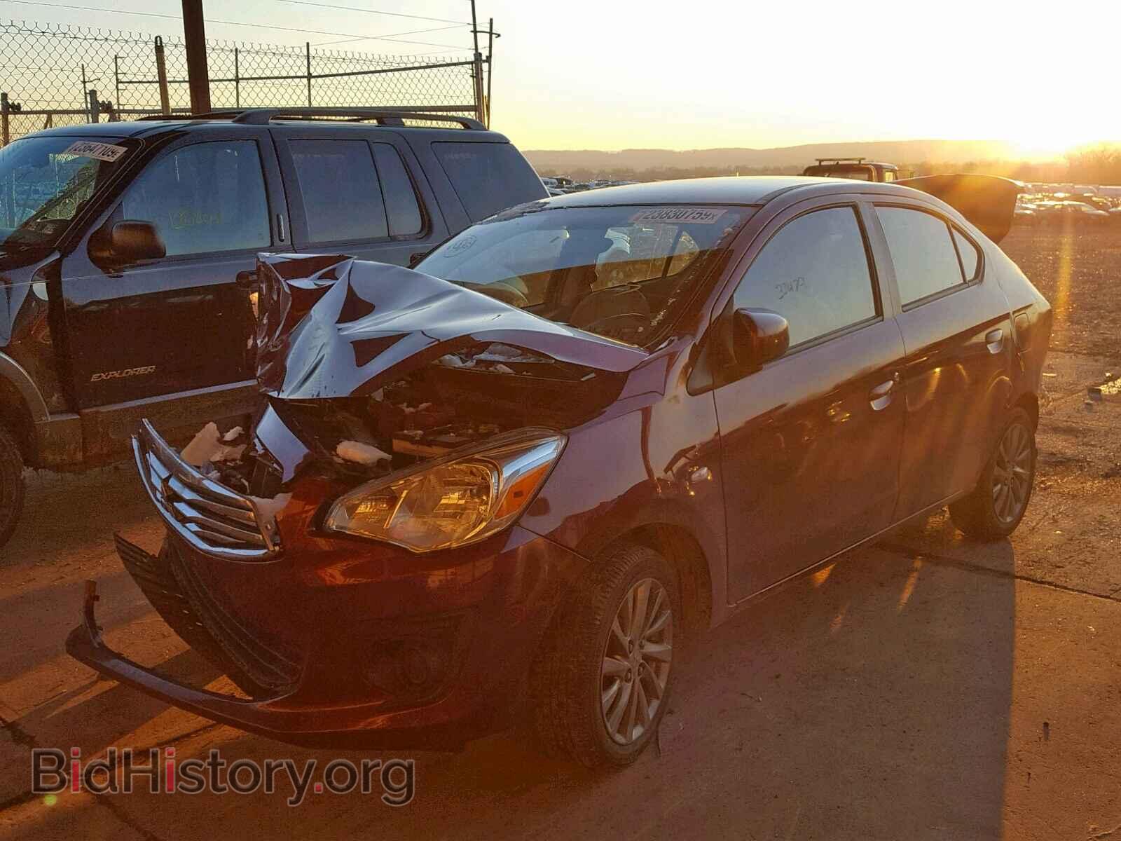 2018 MITSUBISHI MIRAGE - VIN: ML32F3FJ2JHF02817 - Фото 2