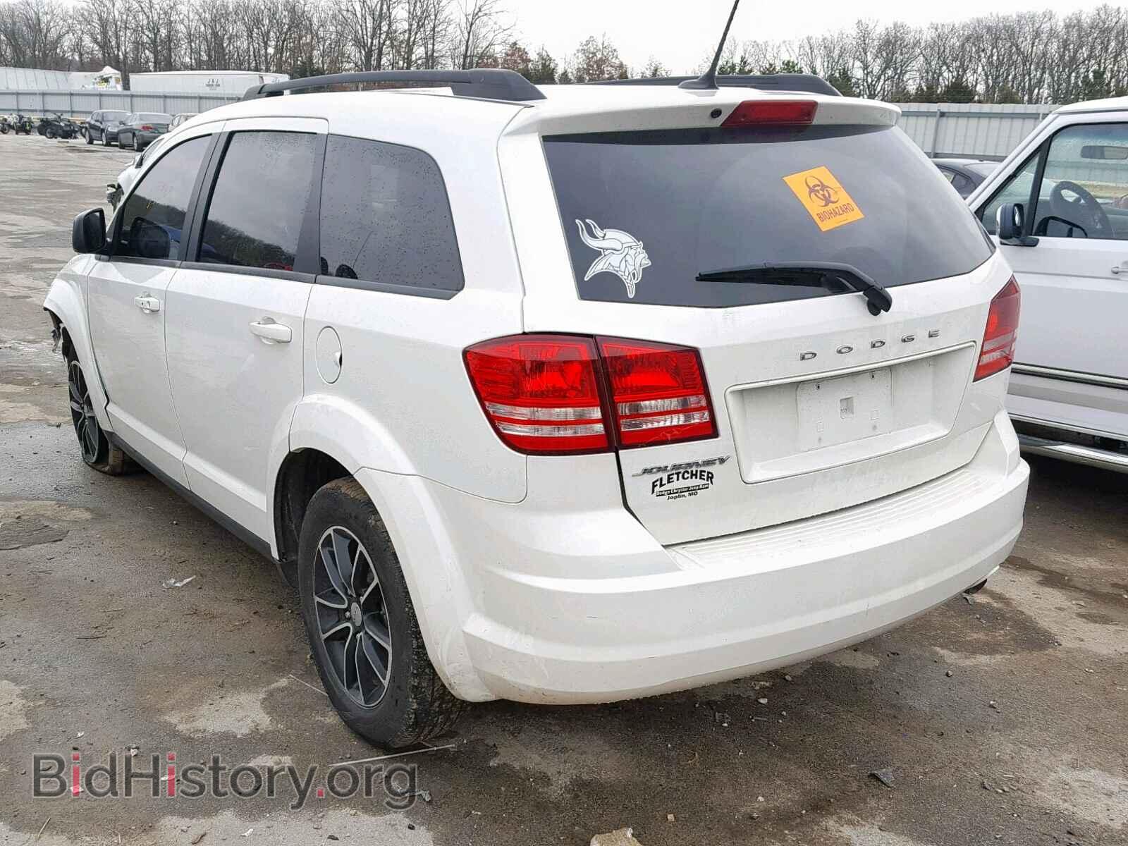 2017 DODGE JOURNEY SE - VIN: 3C4PDCAB5HT606168 - Фото 3