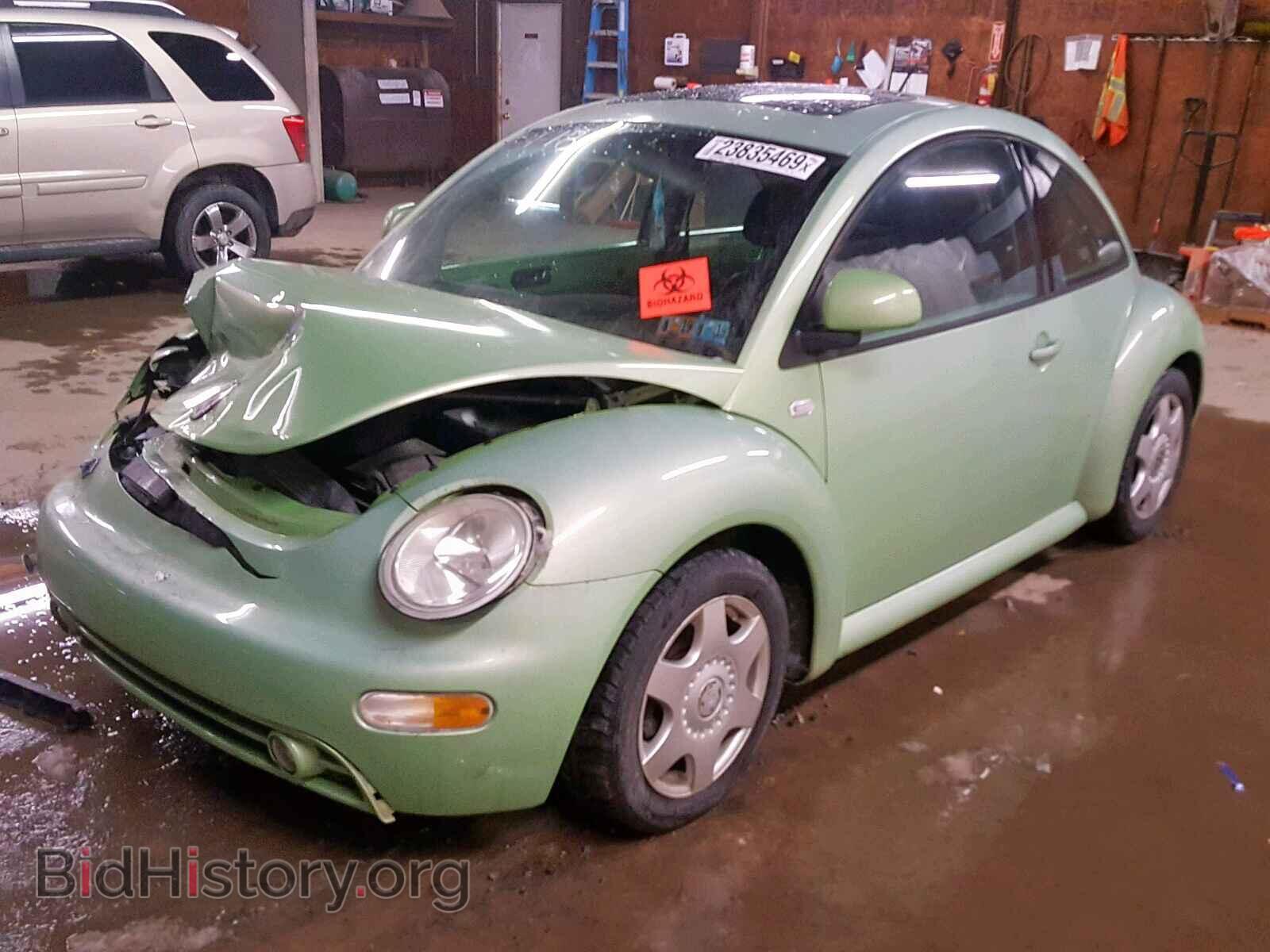 2000 VOLKSWAGEN BEETLE - VIN: 3VWCC21CXYM486248 - Фото 2