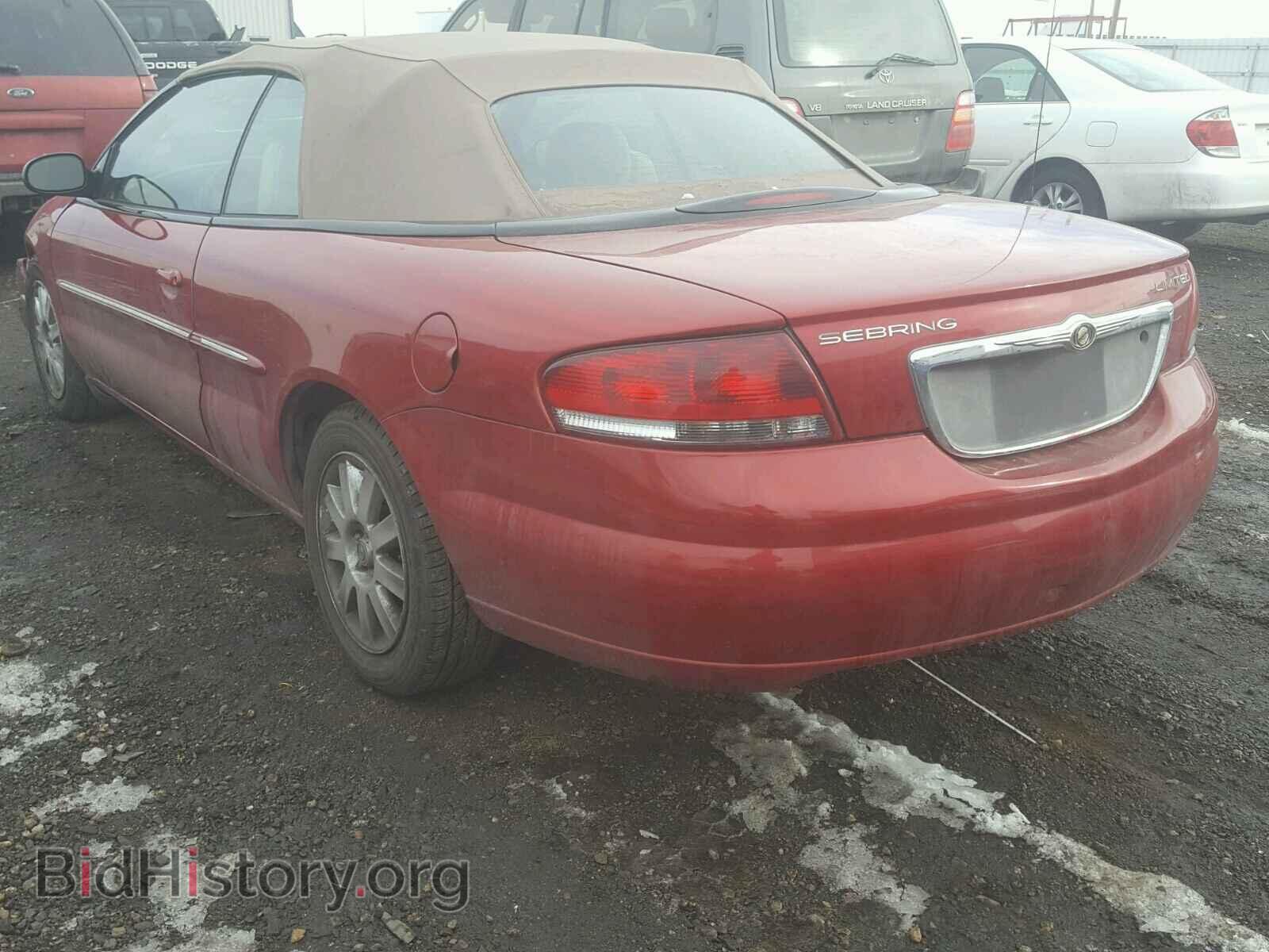 2004 CHRYSLER SEBRING - VIN: 1C3EL65R14N172137 - Фото 3