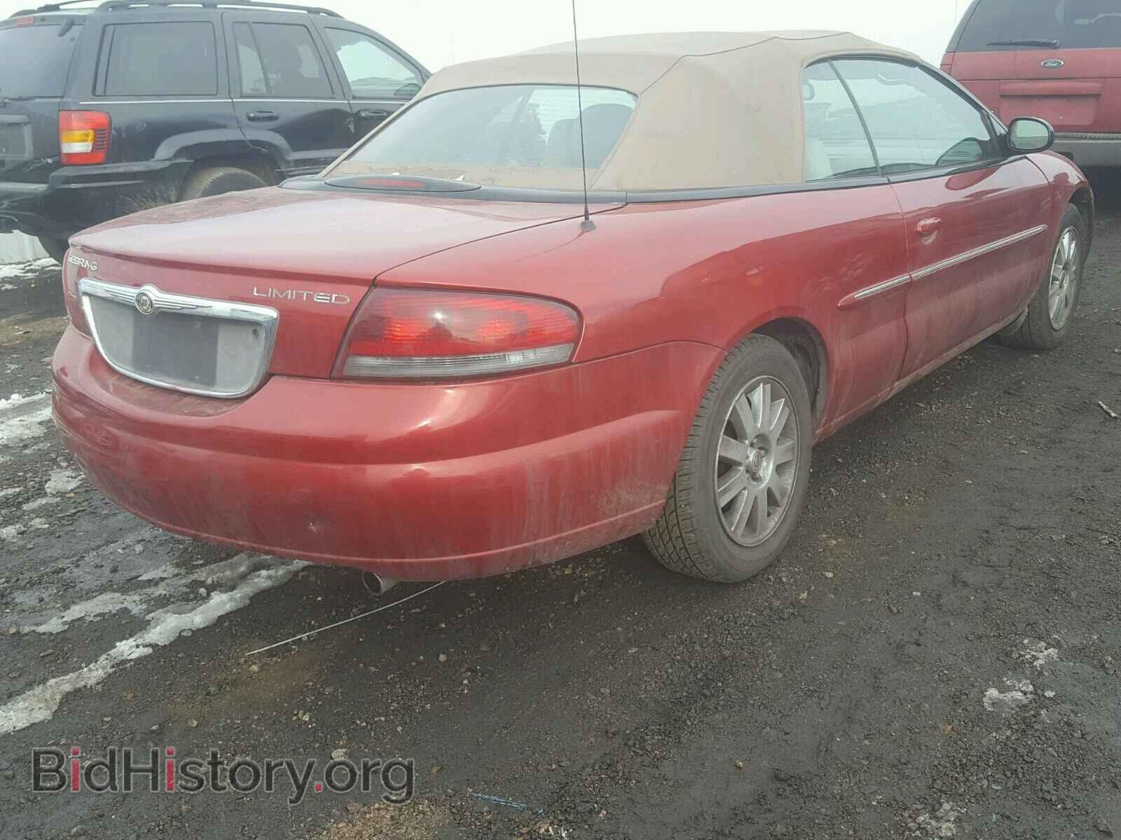 2004 CHRYSLER SEBRING - VIN: 1C3EL65R14N172137 - Фото 4