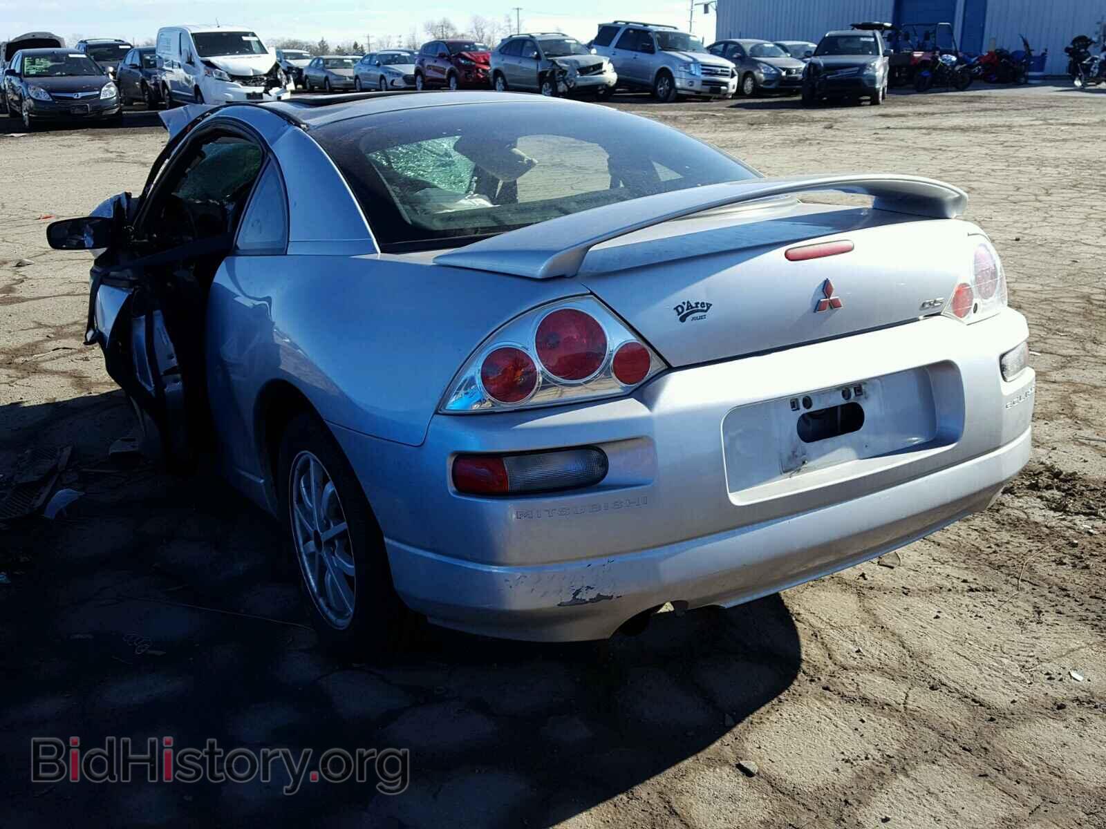 2001 MITSUBISHI ECLIPSE - VIN: 4A3AC44G01E205457 - Фото 3