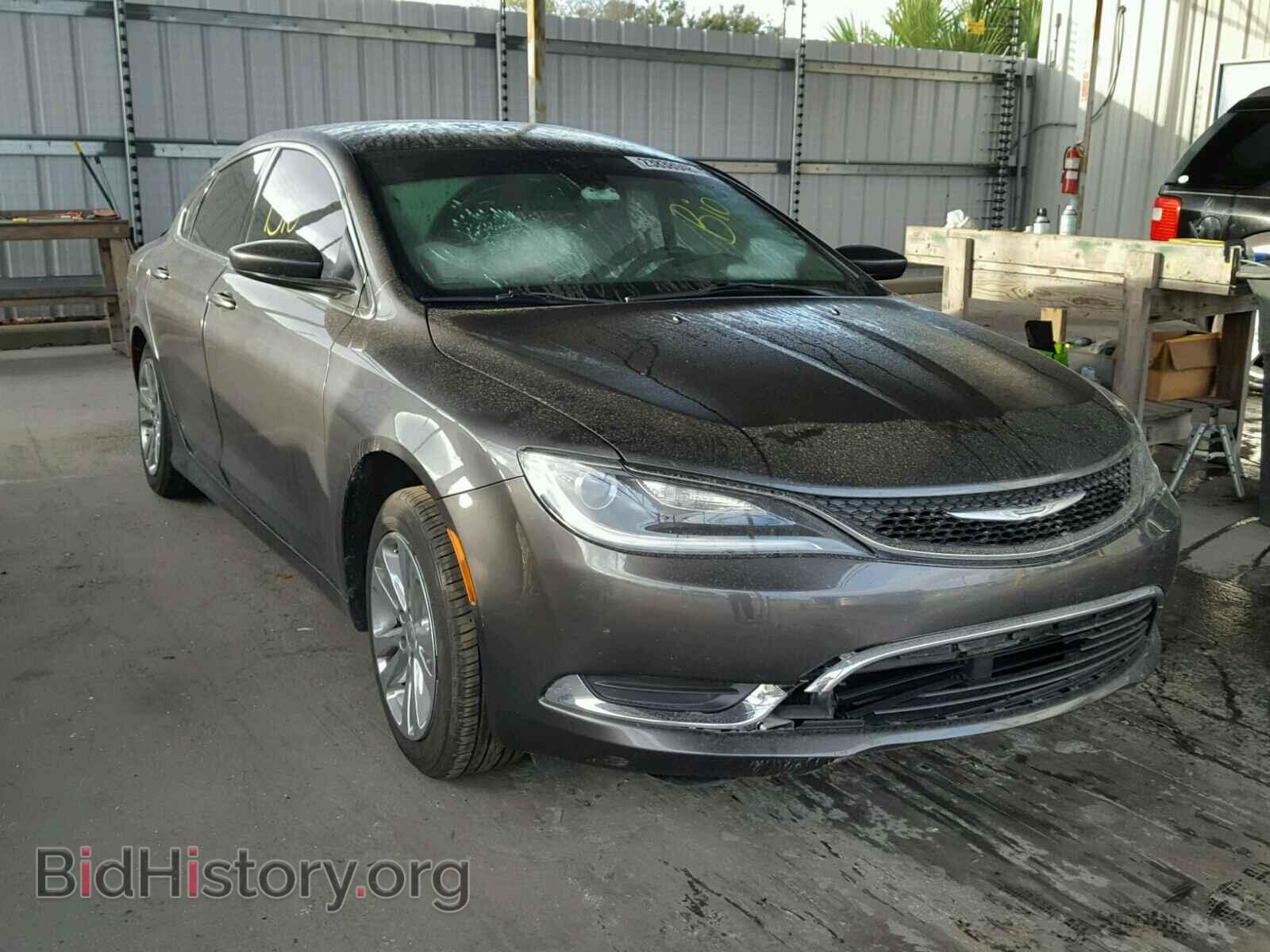 Фотография 1C3CCCAB4FN612529 - CHRYSLER 200 2015