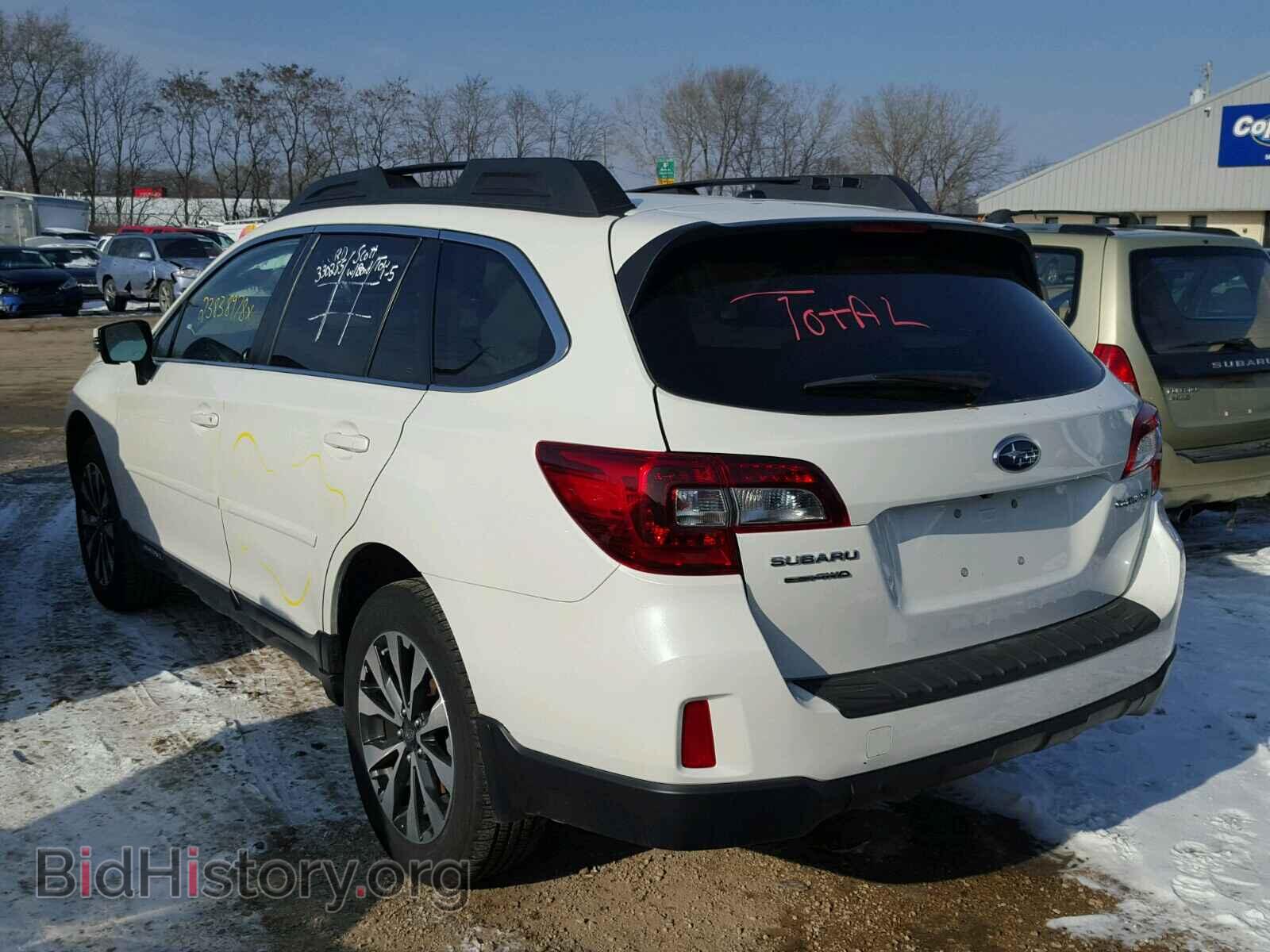 2015 SUBARU OUTBACK - VIN: 4S4BSBJC6F3206997 - Photo 3