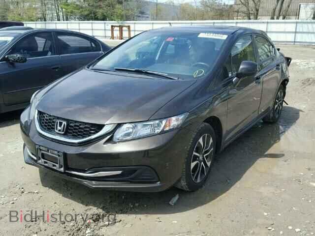 2013 HONDA CIVIC - VIN: 2HGFB2F86DH518016 - Фото 2
