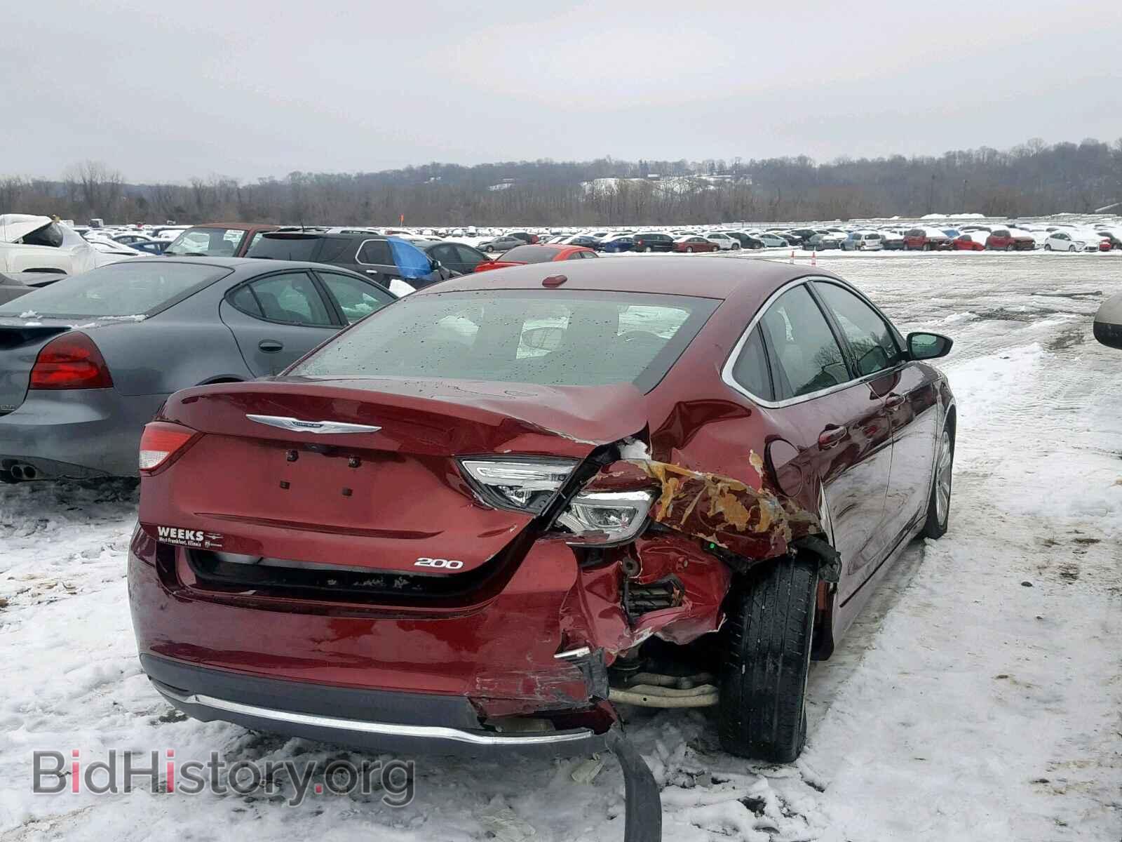 2016 CHRYSLER 200 - VIN: 1C3CCCAB7GN152090 - Фото 4