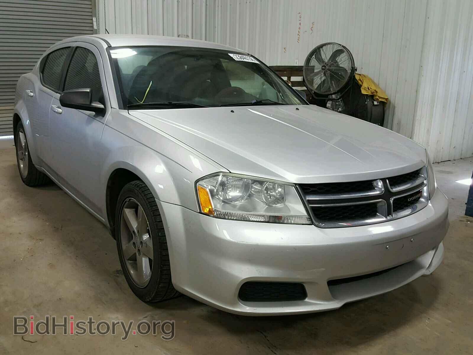 Фотография 1C3CDZAB8CN247283 - DODGE AVENGER 2012
