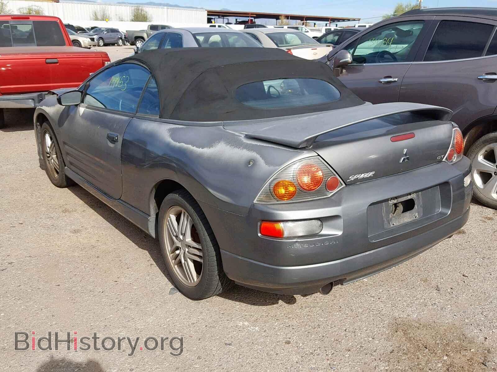 2003 MITSUBISHI ECLIPSE - VIN: 4A3AE55H63E021652 - Фото 3