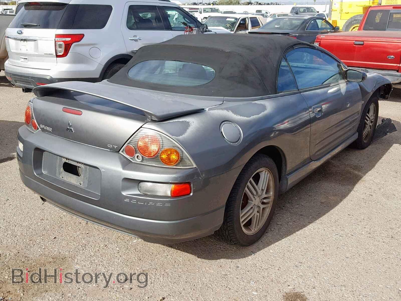 2003 MITSUBISHI ECLIPSE - VIN: 4A3AE55H63E021652 - Фото 4