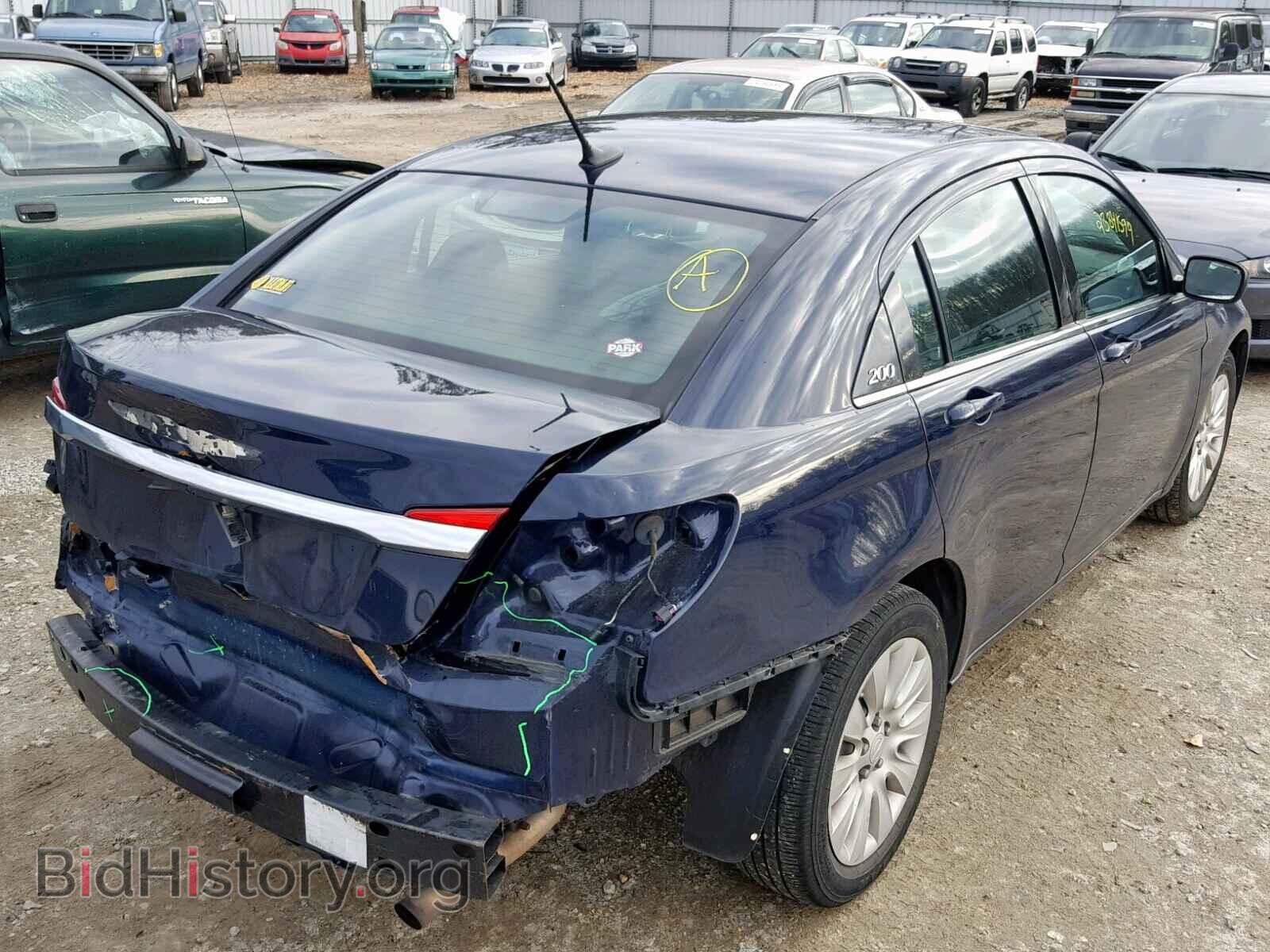 2014 CHRYSLER 200 - VIN: 1C3CCBAB1EN210024 - Фото 4