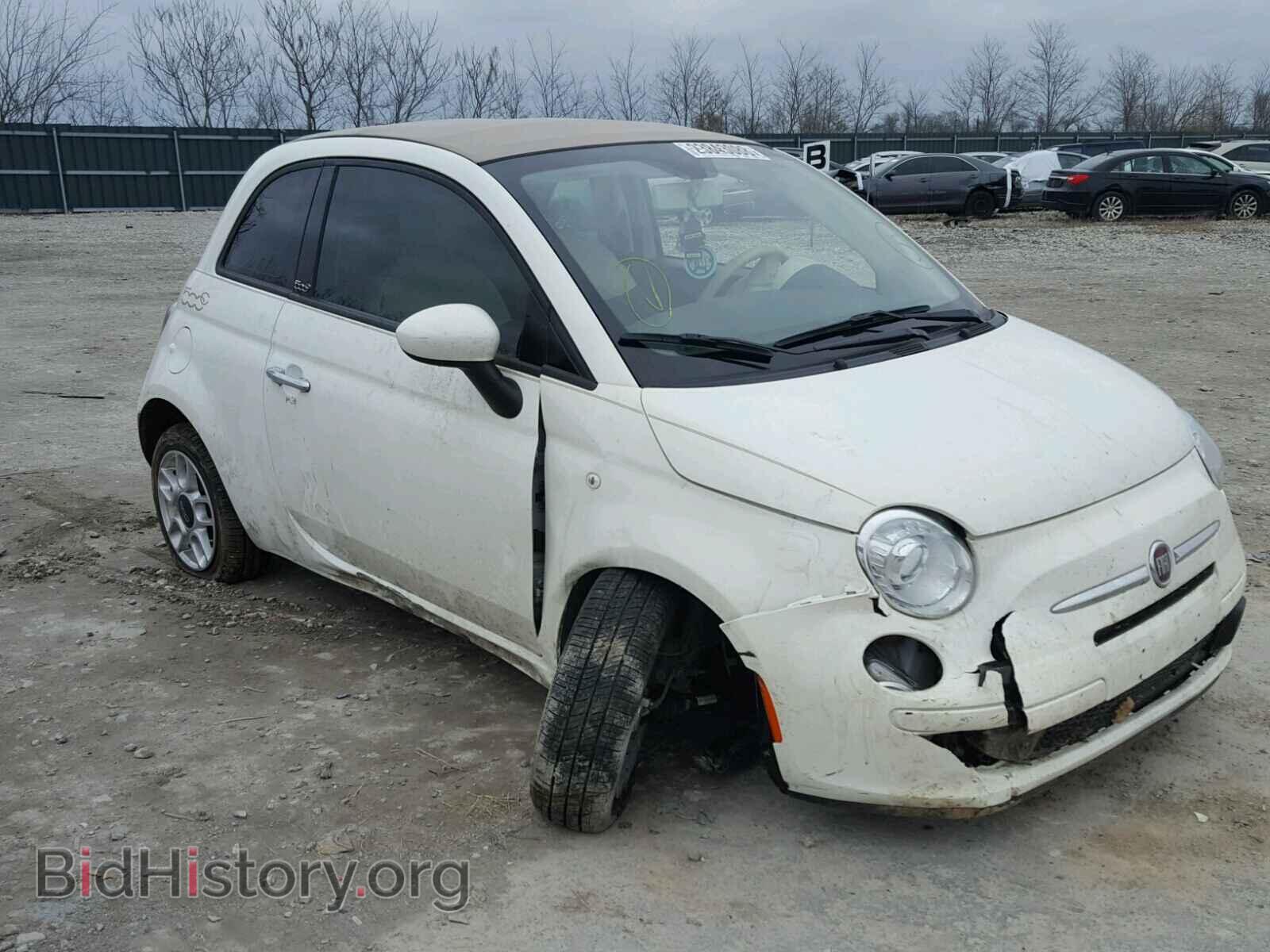 Фотография 3C3CFFDR9CT384525 - FIAT 500 2012