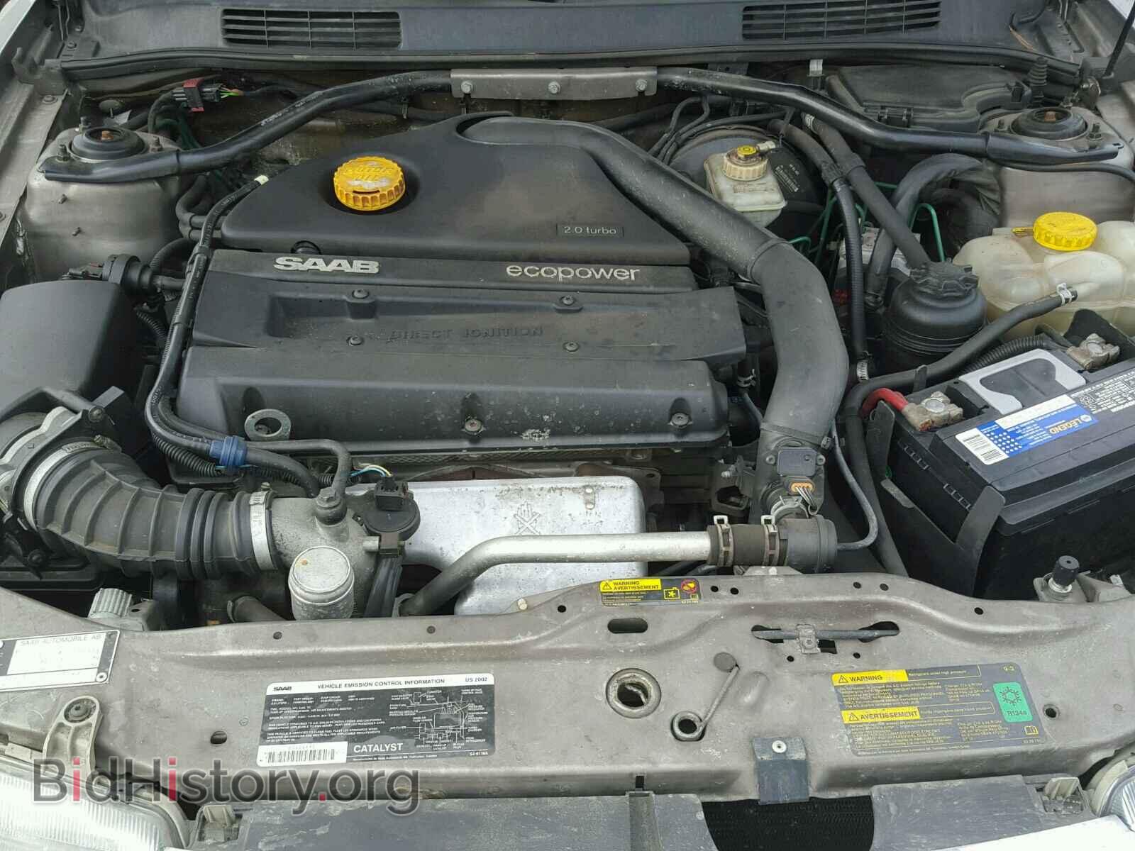 2002 SAAB 9 3 - VIN: YS3DF55K722016445 - Фото 7