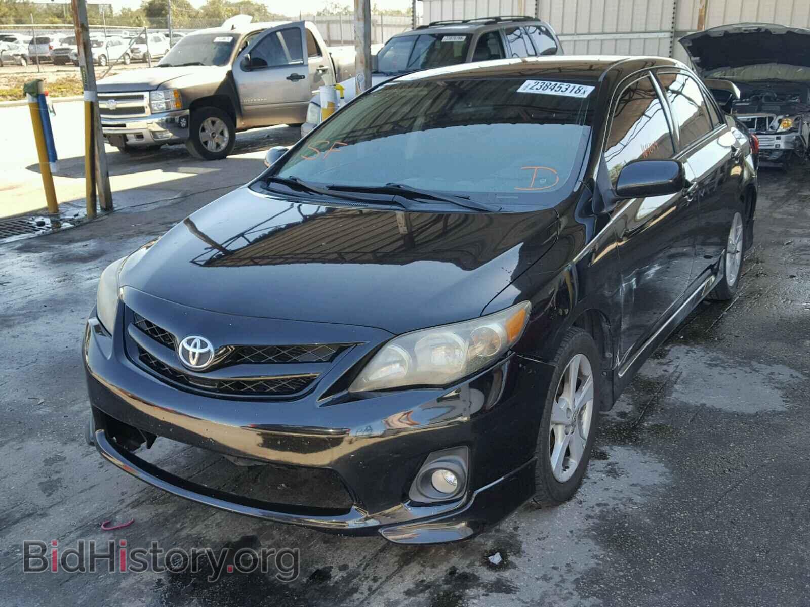 2011 TOYOTA COROLLA BA - VIN: 2T1BU4EE7BC653376 - Фото 2