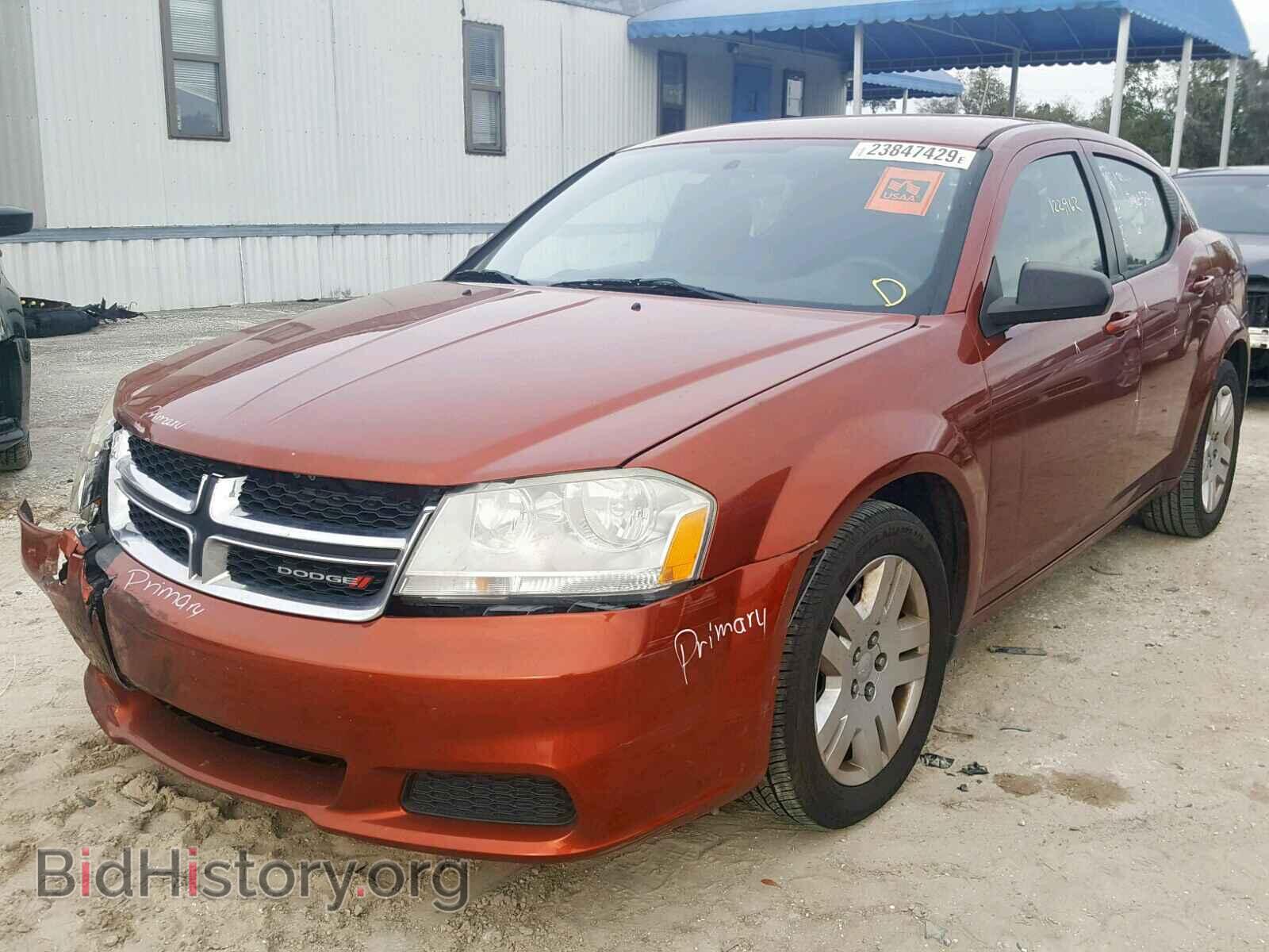 2012 DODGE AVENGER - VIN: 1C3CDZAB1CN259792 - Фото 2