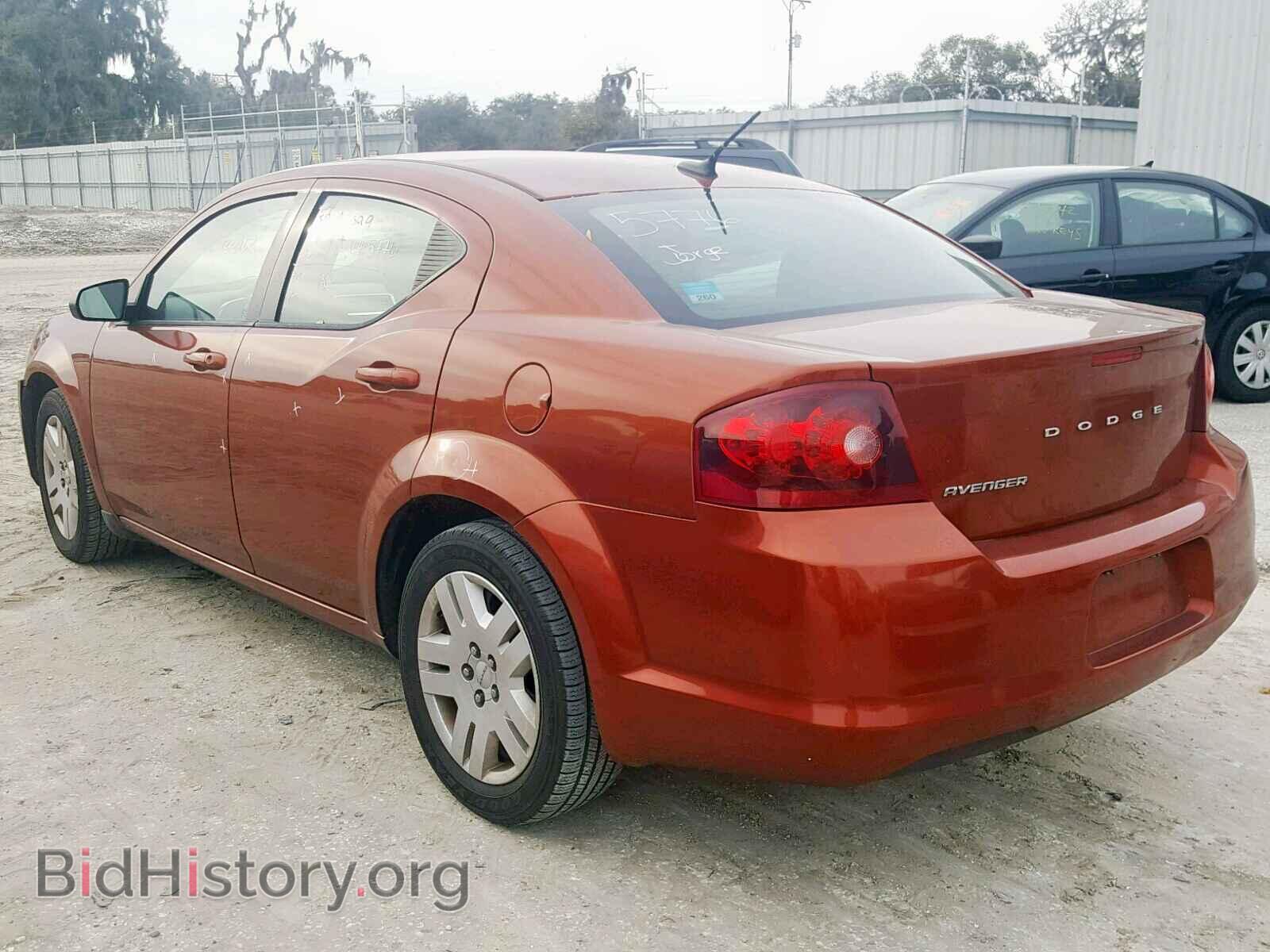 2012 DODGE AVENGER - VIN: 1C3CDZAB1CN259792 - Фото 3