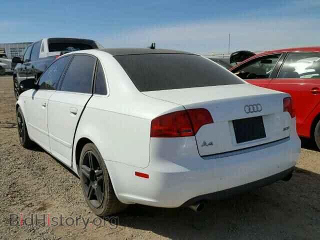 2007 AUDI A4 - VIN: WAUAF78E67A202323 - Фото 3