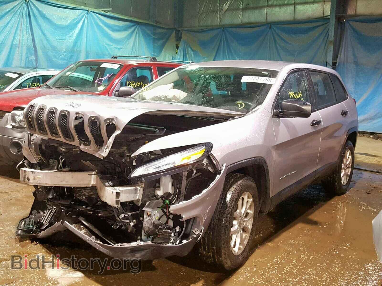 2015 JEEP CHEROKEE S - VIN: 1C4PJMAB3FW588372 - Фото 2