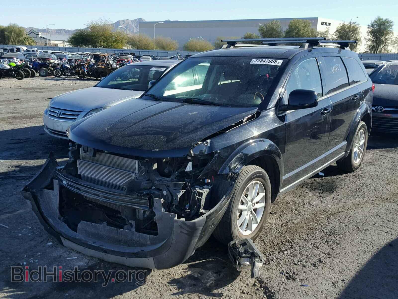 2015 DODGE JOURNEY - VIN: 3C4PDCBGXFT577192 - Фото 2