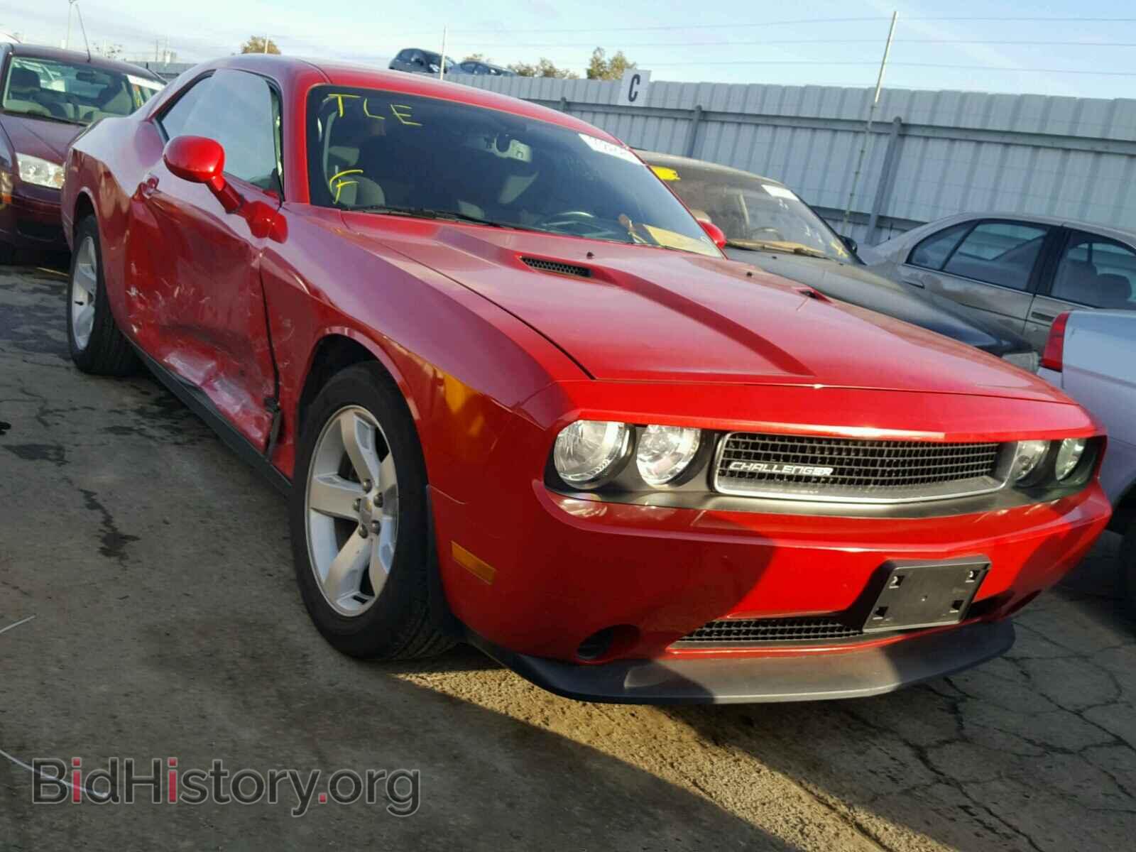 Photo 2C3CDYAG7CH293797 - DODGE CHALLENGER 2012