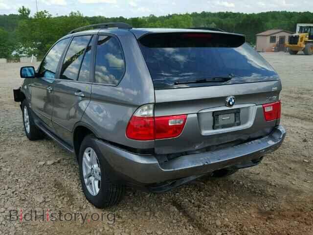 2005 BMW X5 - VIN: 5UXFA13565LY22018 - Фото 3