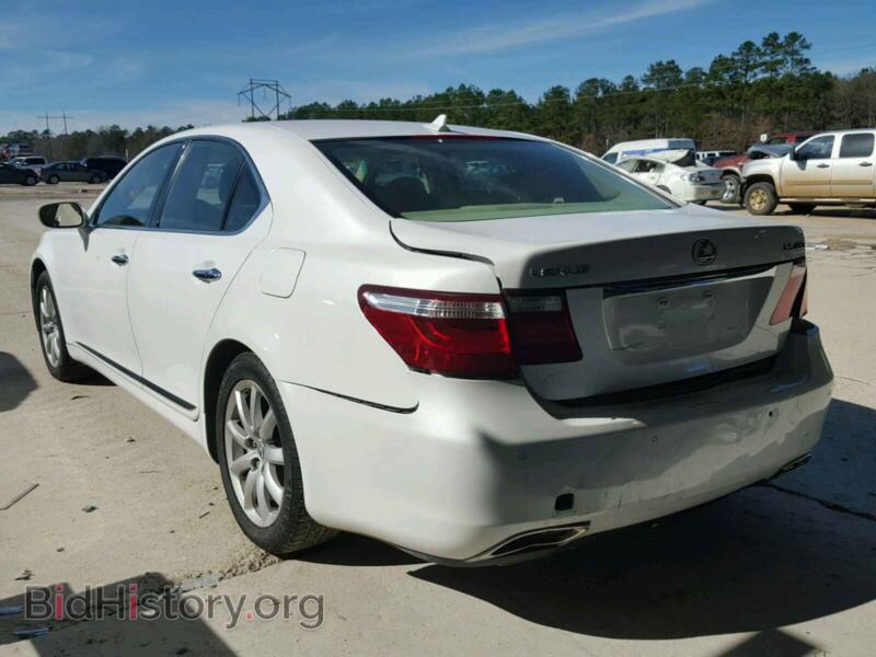 2007 Lexus LS460 (VIN JTHBL46F875006630) — фото 3 из 10