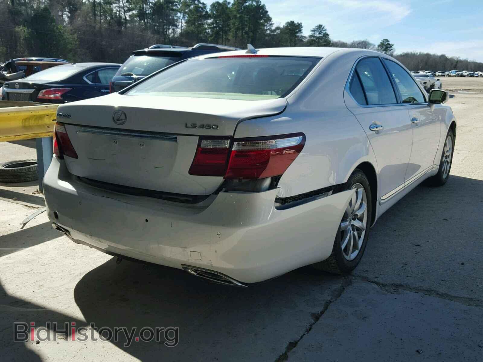 2007 LEXUS LS460 - VIN: JTHBL46F875006630 - Фото 4