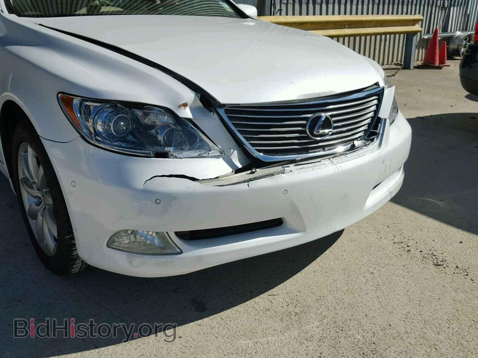 2007 LEXUS LS460 - VIN: JTHBL46F875006630 - Фото 9