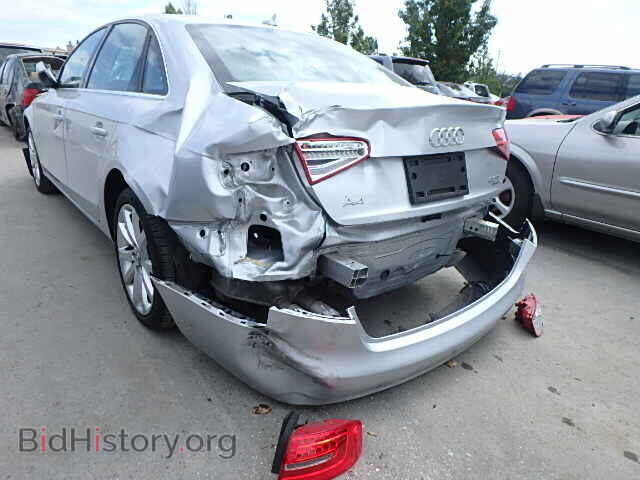 2013 AUDI A4 - VIN: WAUFFAFL3DN049800 - Фото 3