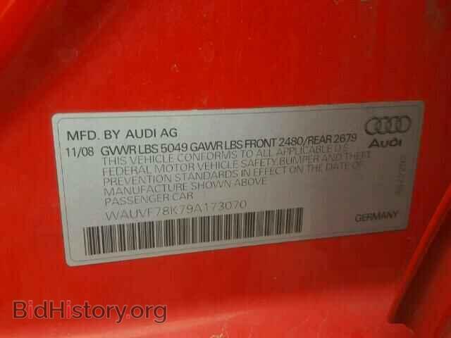 2009 AUDI A4 - VIN: WAUVF78K79A173070 - Фото 10