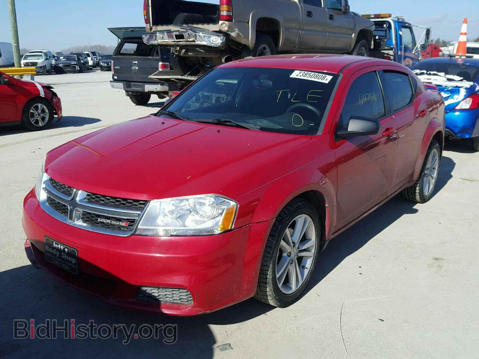 2012 DODGE AVENGER - VIN: 1C3CDZAG9CN315098 - Фото 2