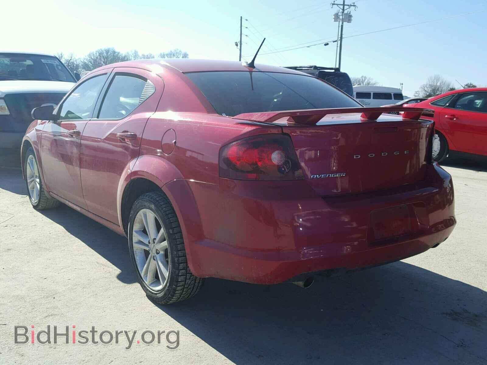 2012 DODGE AVENGER - VIN: 1C3CDZAG9CN315098 - Фото 3