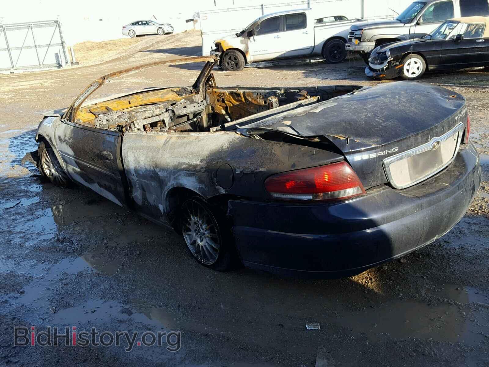 2004 CHRYSLER SEBRING - VIN: 1C3EL55RX4N299690 - Фото 3