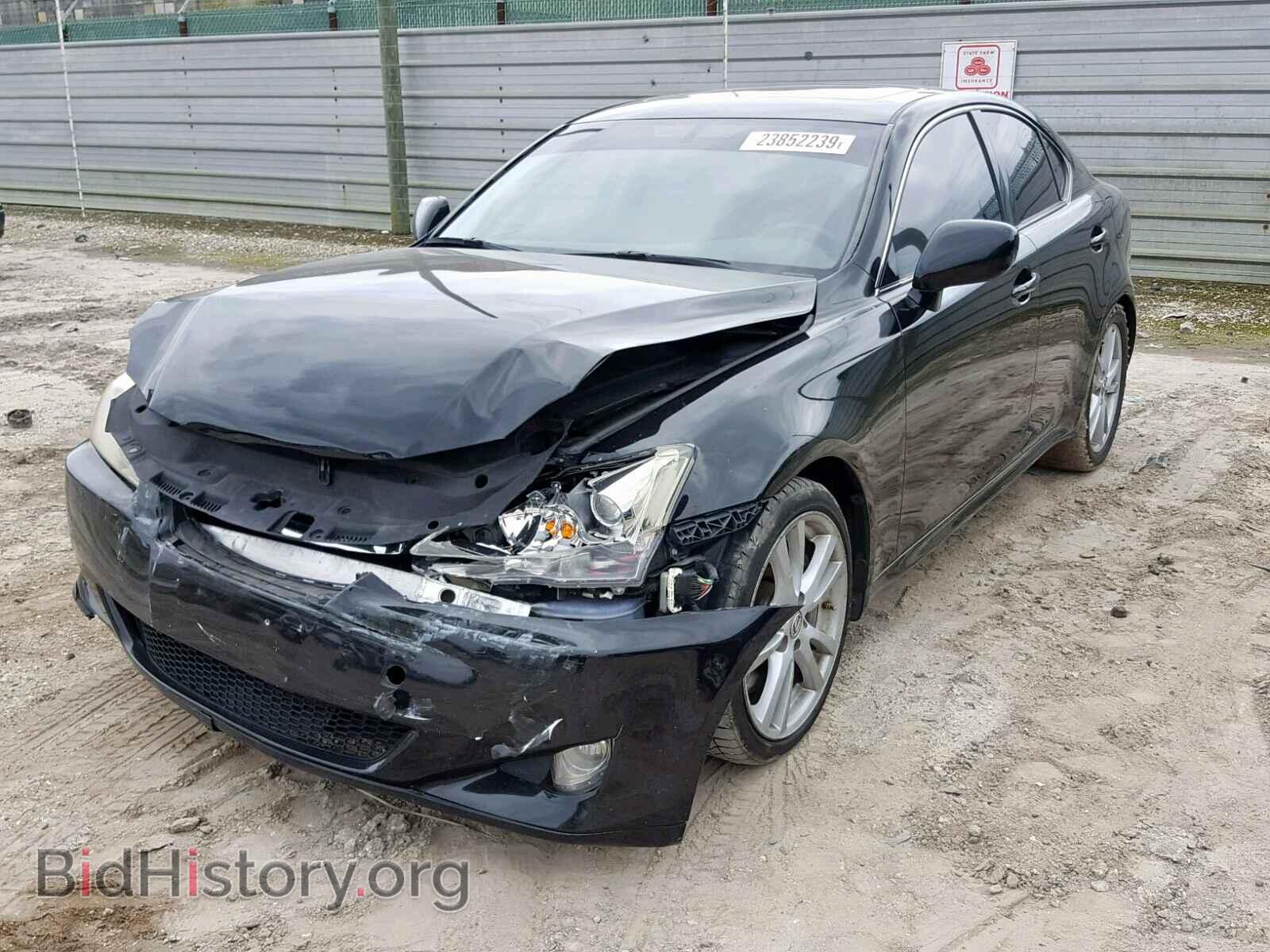 2007 LEXUS IS - VIN: JTHBE262072011236 - Фото 2
