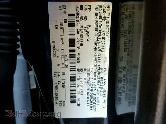 2014 FORD FOCUS - VIN: 1FADP3K20EL265266 - Photo 10