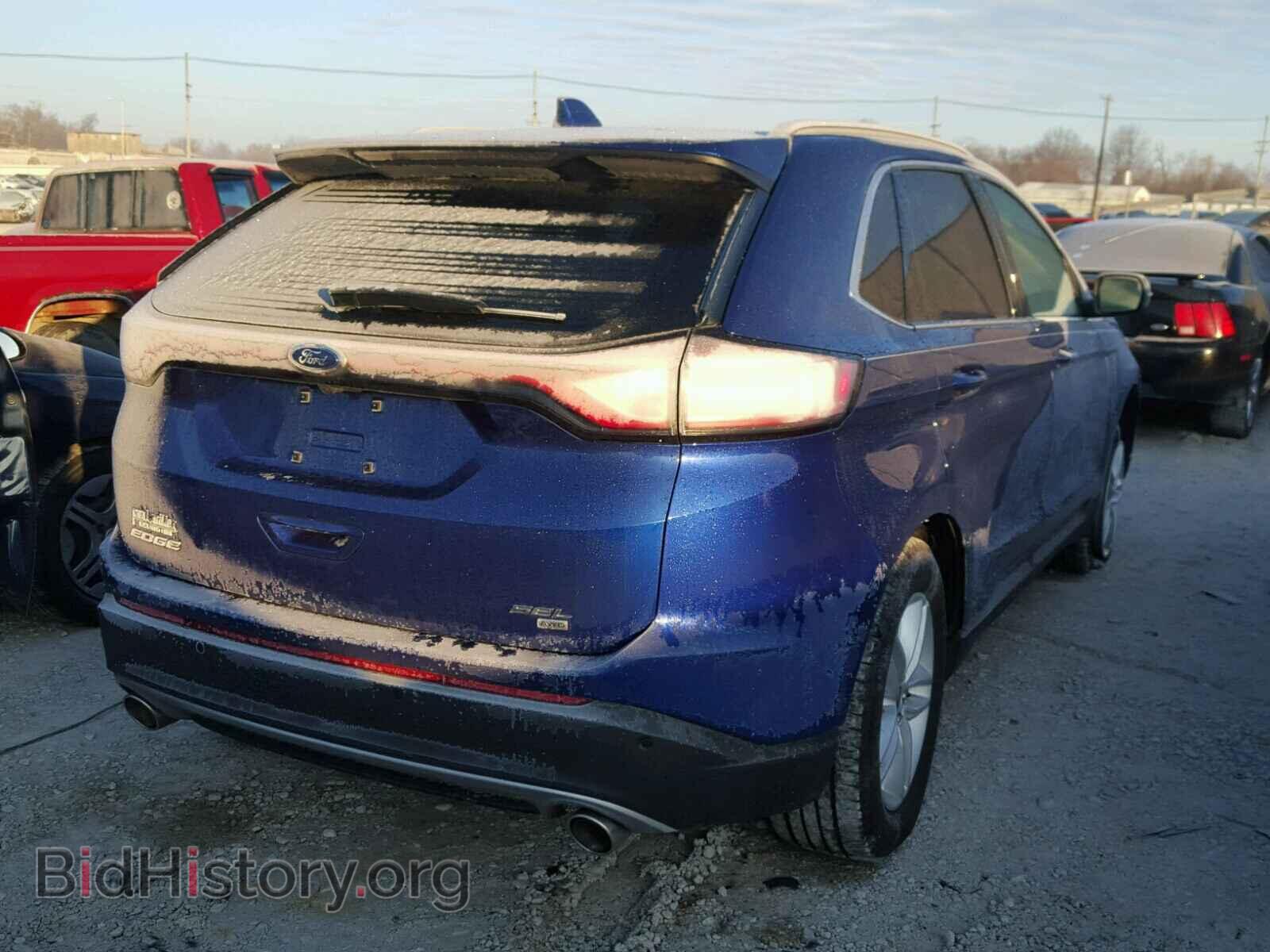 2015 FORD EDGE - VIN: 2FMTK4J86FBC22855 - Фото 4