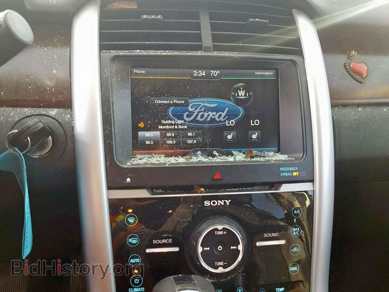 2014 FORD EDGE - VIN: 2FMDK4KC7EBA54925 - Фото 9